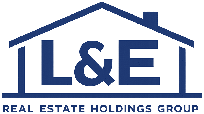 L and E Real Estate Holdings Group logo